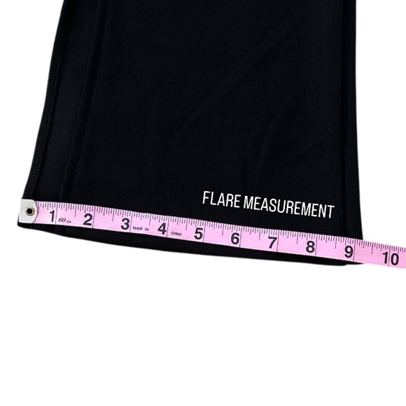 NEW 💯 SNDYS Viola Black High Rise Crepe Pants Flare XS - Picture 10 of 14